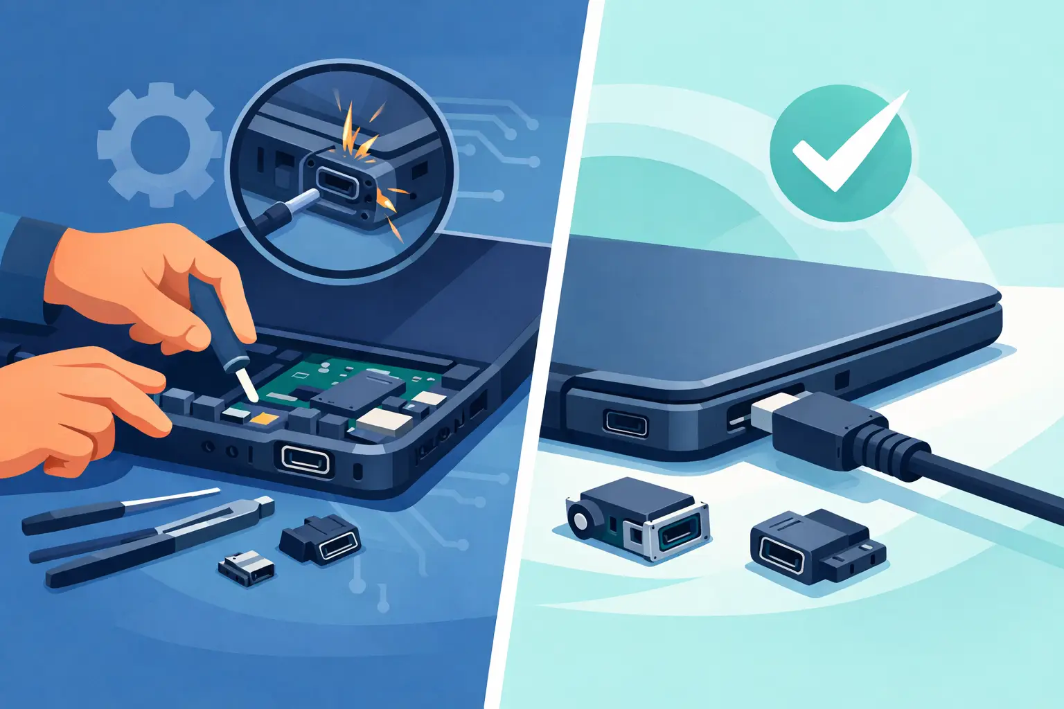 Laptop Charging Port Repair: Fix or Replace?