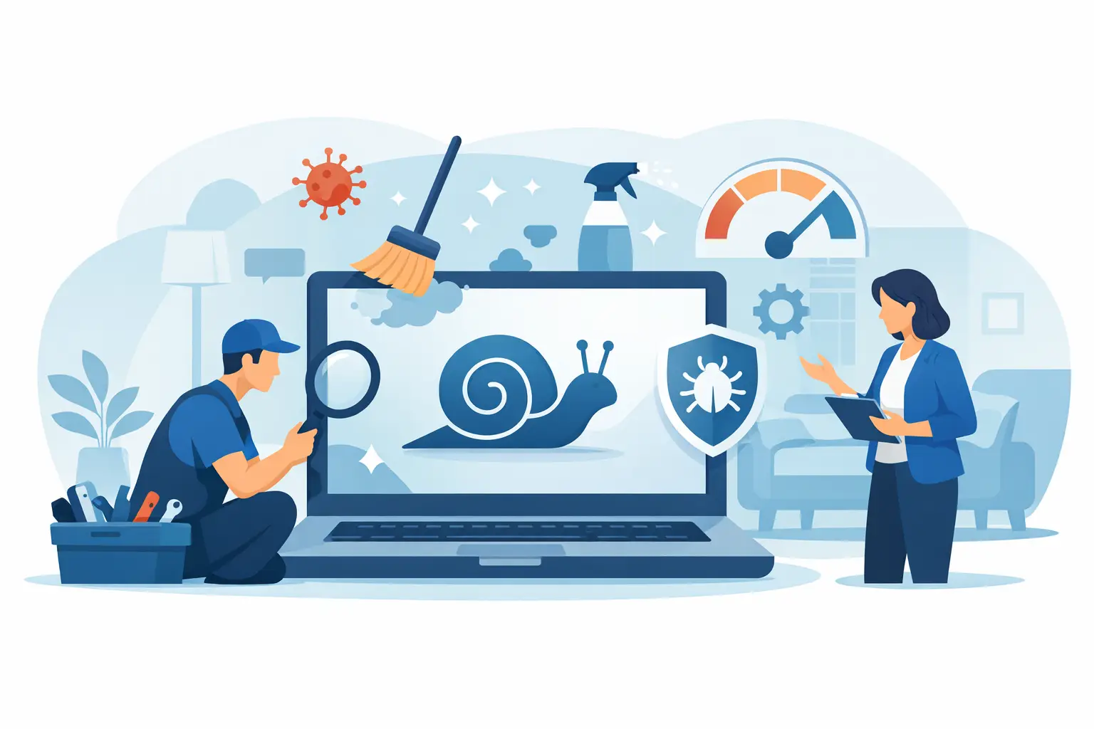 Slow Computer Cleanup Service That Works