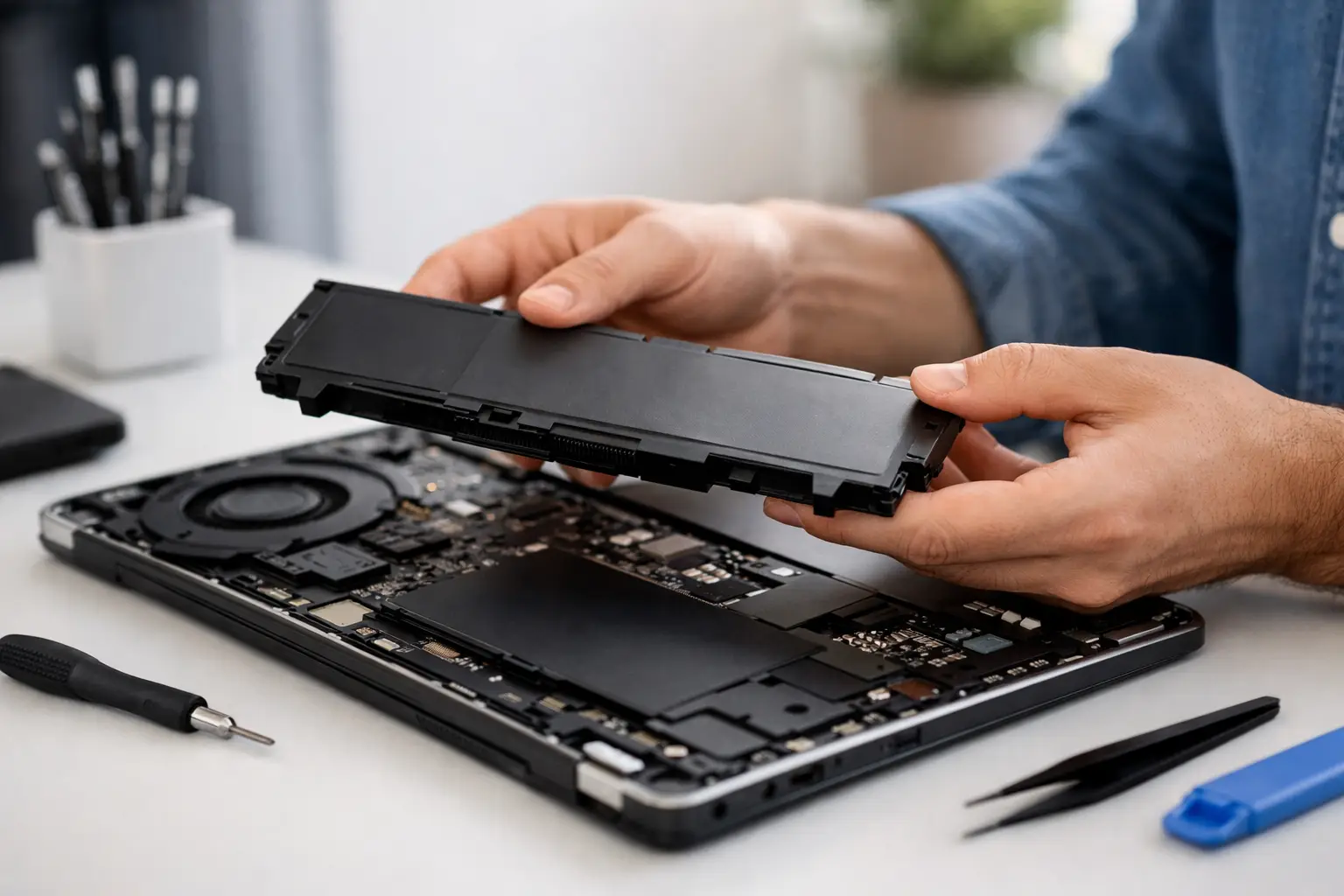 How to Replace Laptop Battery Safely