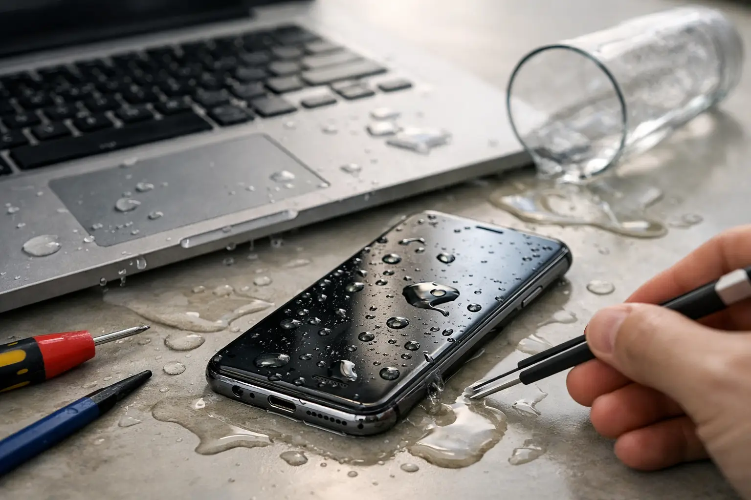 How to Save Water Damaged Devices Fast
