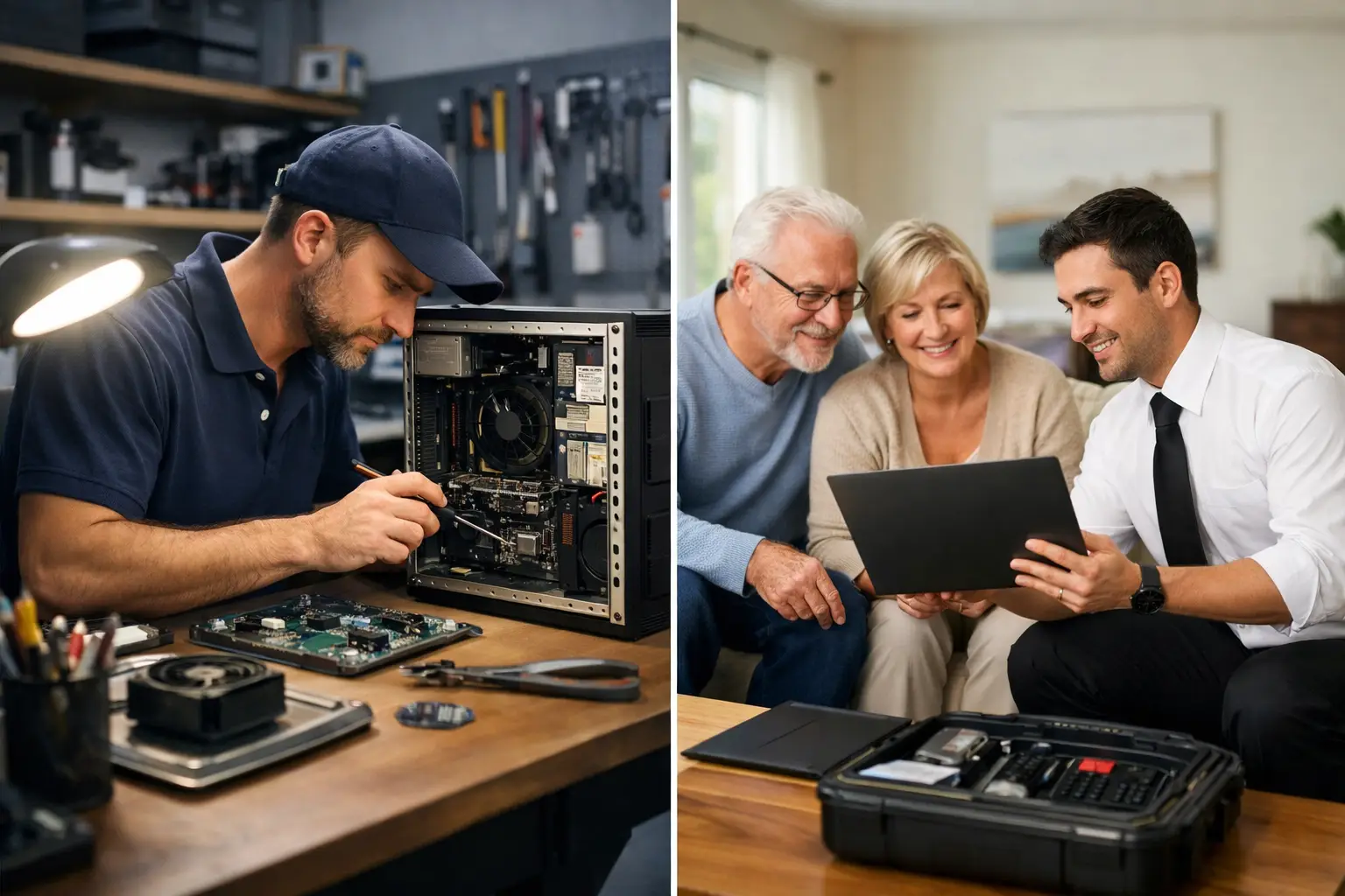 Local Repair Shop vs Geek Squad