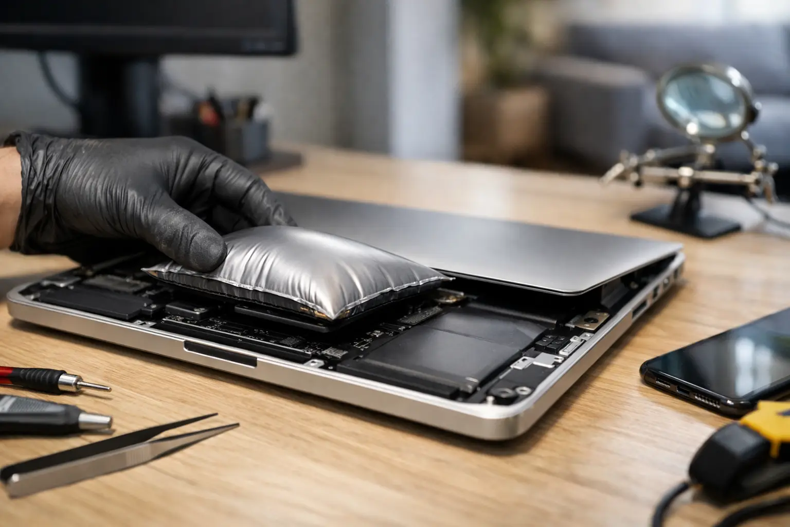Is a Swollen Battery Dangerous? Act Safely