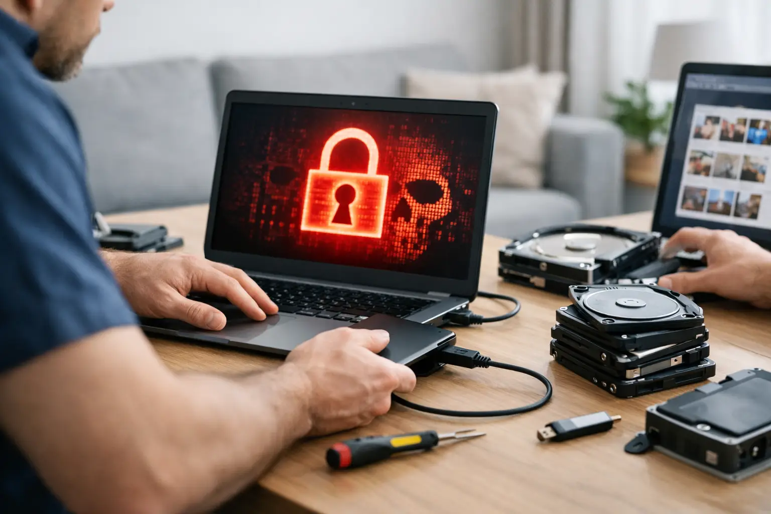 A Ransomware Recovery Example That Saves Files
