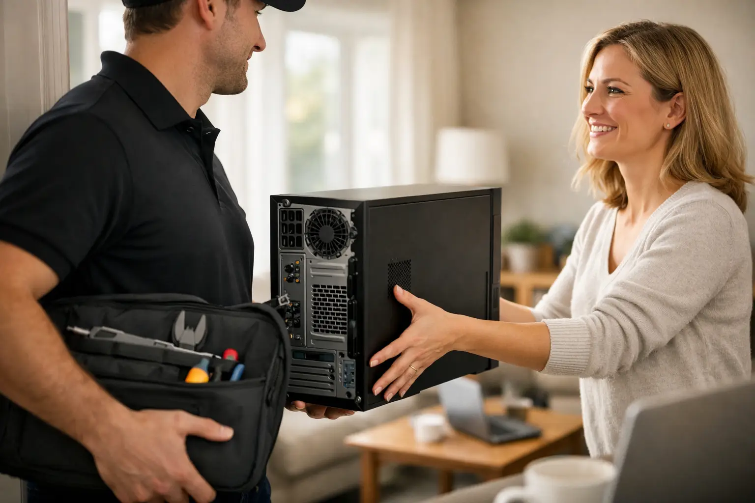 Home Computer Pickup Service That Saves You Time
